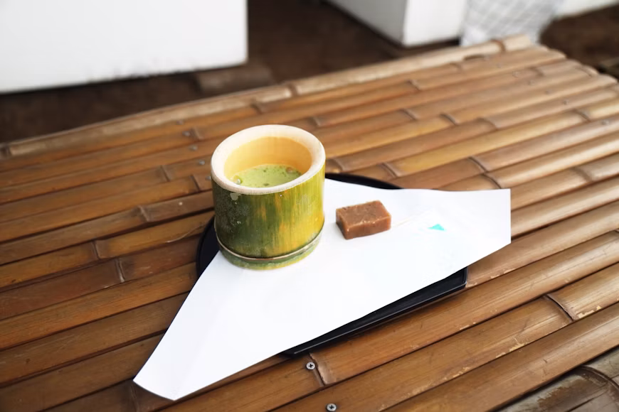 抹茶と和菓子のイメージ